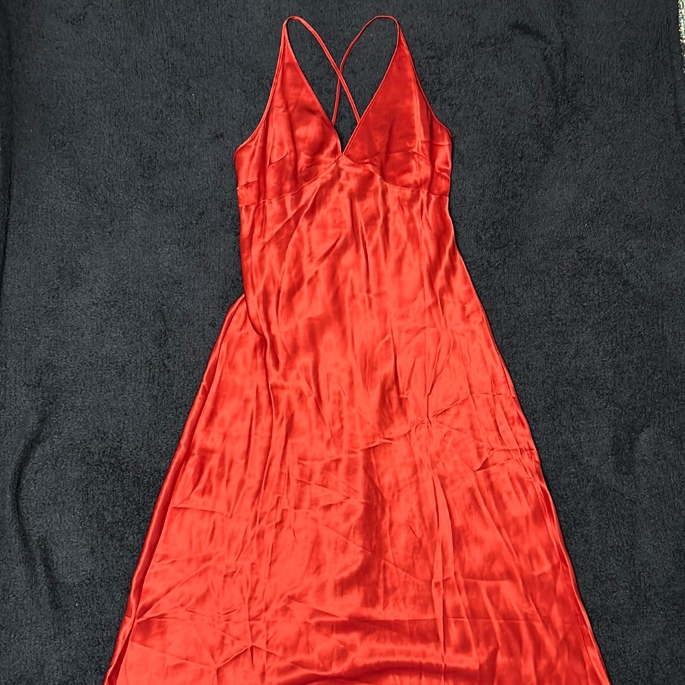 NWOT Vintage full length silk nightgown